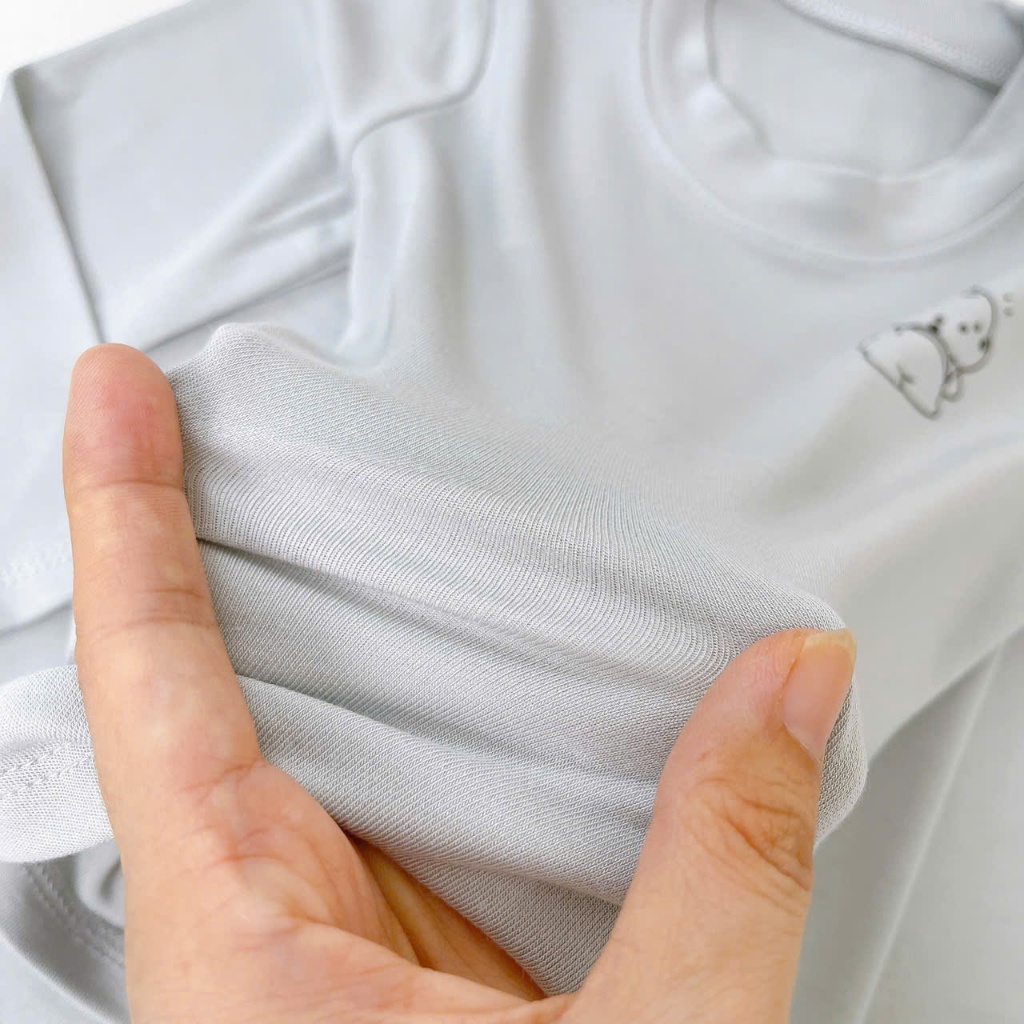 Bộ dài tay cho bé trai Lá Homewear A350, đồ dài mặc ngủ bé trai vải rayon mềm êm co giãn thấm hút
