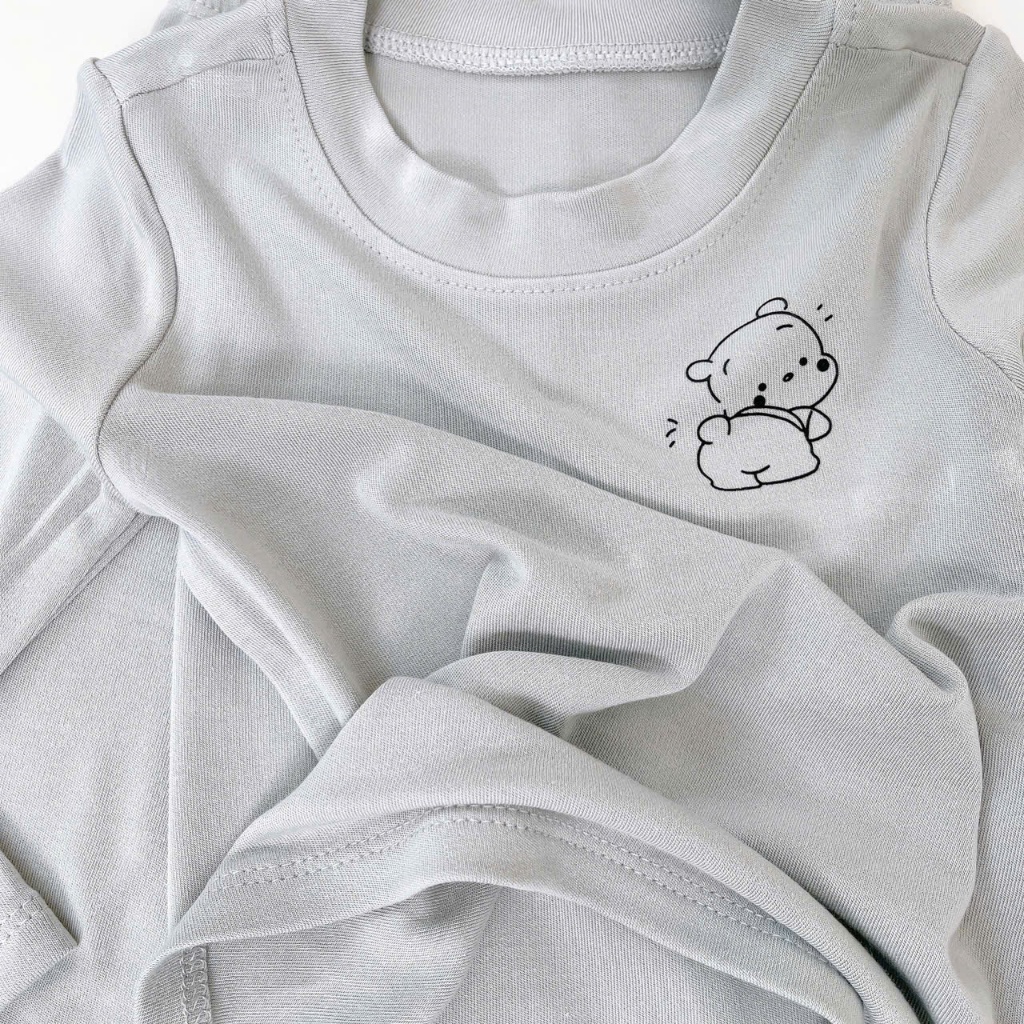 Bộ dài tay cho bé trai Lá Homewear A350, đồ dài mặc ngủ bé trai vải rayon mềm êm co giãn thấm hút