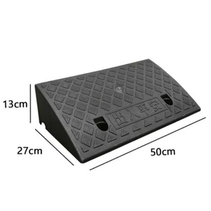 Dốc bục lên xuống dẫn xe máy, ô tô, xe đạp, kích thước 50x27x13cm có lỗ chờ bắt ốc cố định