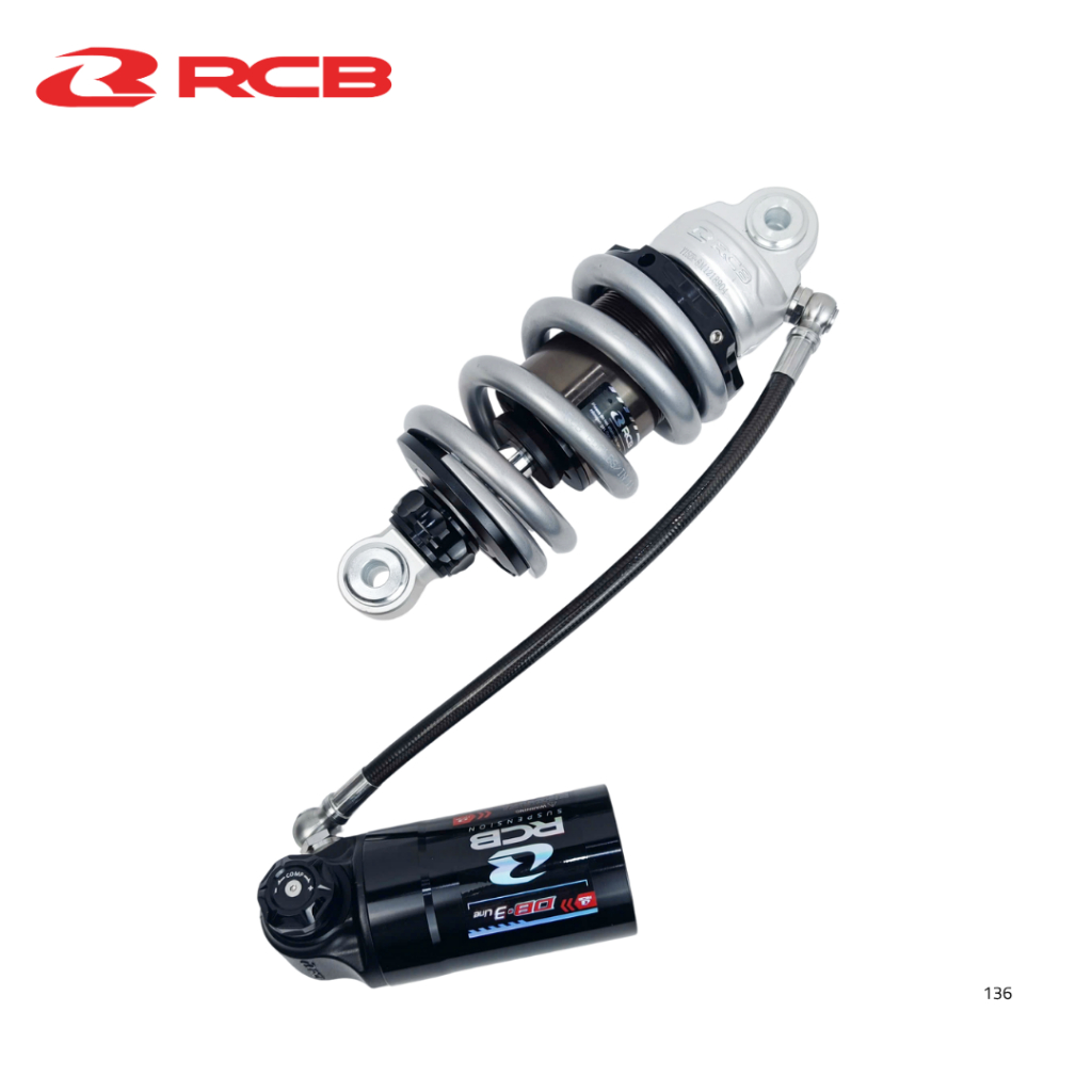 Phuộc RCB DB3 Line - Bình Dầu Rời - Dây Dầu Xoay 360° - Exciter 135/150 – WinnerX/150