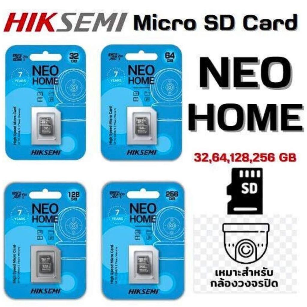 Thẻ Nhớ MicroSD 64GB 128GB 256GB Hikvision Màu Xanh Chuyên Dụng