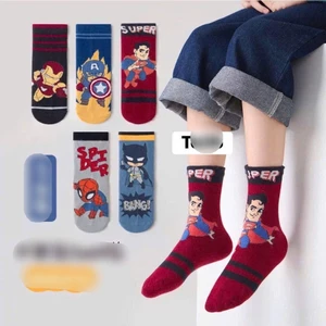 LỐ 10 ĐÔI TẤT SIÊU NHÂN NGƯỜI NHỆN MẪU MỚI SIÊU ĐẸP CHO BÉ