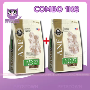 GIẢM GIÁ [1.6KG/500G] ANF AD27 - Thức ăn hạt cho chó dinh dưỡng toàn diện & tăng cường tiêu hóa