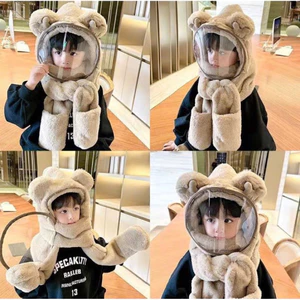 Mũ 3in1 kèm kính siêu tiện cho bé đi đường Kính tháo rời