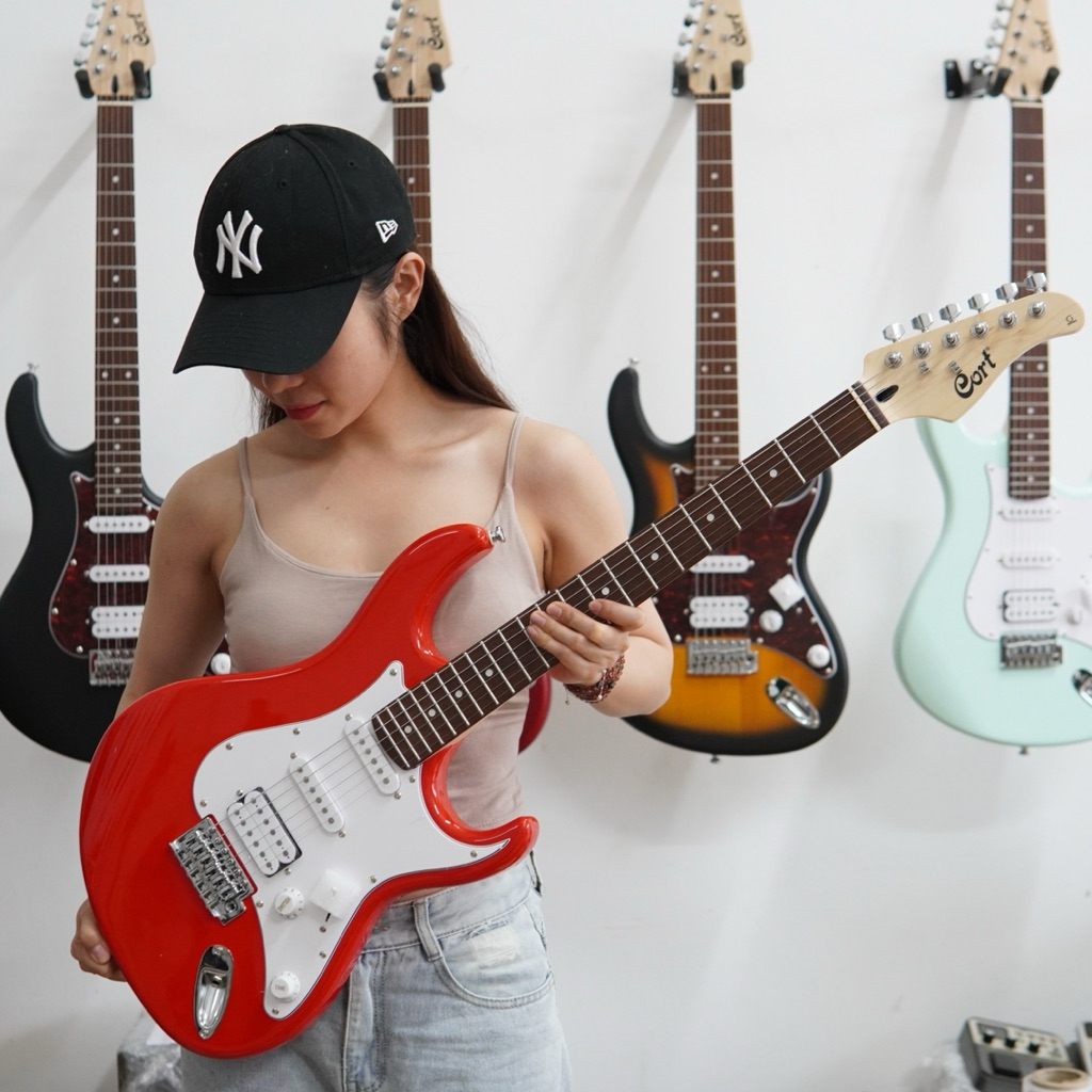 Cort G110 HSS guitar điện sản xuất tại Indonesia