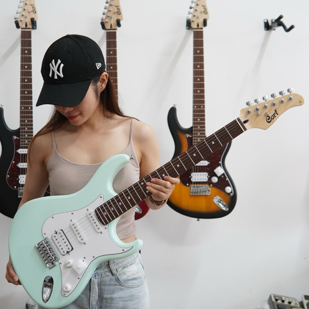 Cort G110 HSS guitar điện sản xuất tại Indonesia