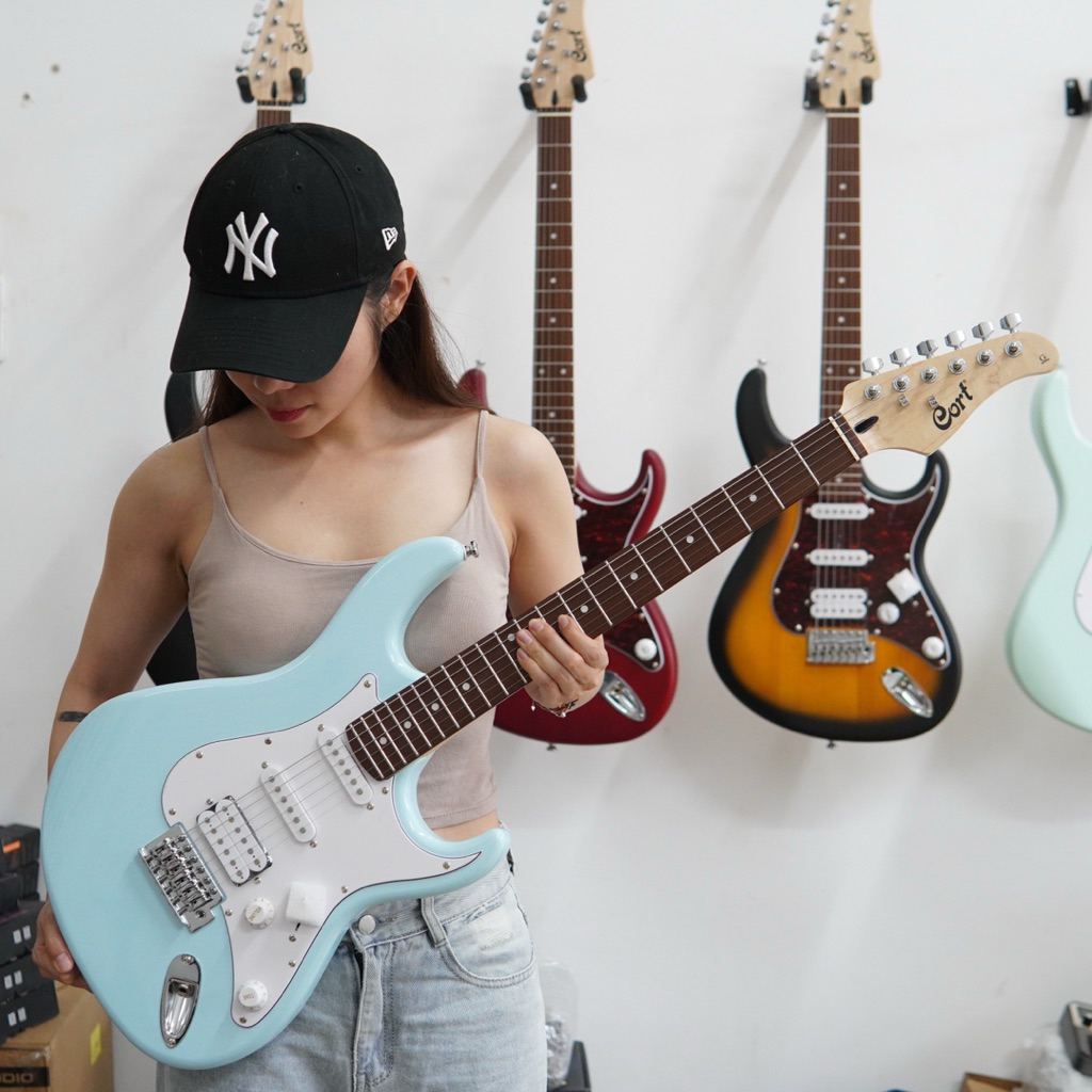Cort G110 HSS guitar điện sản xuất tại Indonesia