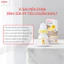 BÌnh Sữa Pigeon Núm Siêu Mềm, Bình Cổ Hẹp Tiêu Chuẩn 50ml Cho Trẻ Sơ SInh Nhựa PP An Toàn ST50