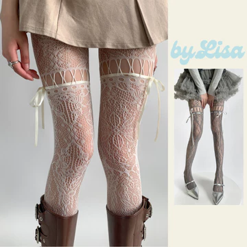 Quần tất lưới gợi cảm màu trắng cho nữ quần tất mắt lưới sexy màu đen phong cách ulzzang, Quần tất da Punk Gothic