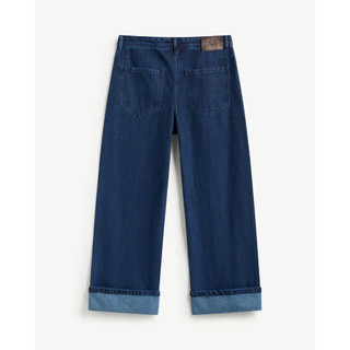 Quần jean nam vải mềm Form Straight cropped - ROUTINE 10F25DPA008