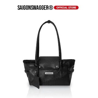 Túi Xách Da SAIGONSWAGGER® SGS “LUNE EMBOSSED” ELEGANT BAG /MEDIUM/
