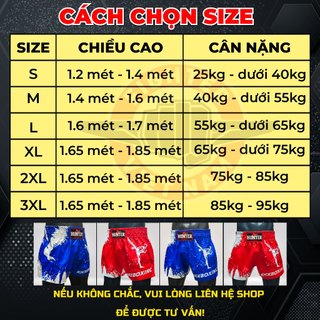 Quần Muay Fighter QMF-03 - In 3D chuyển nhiệt Muay Thai Shorts, Quần Muay Thái, Muay Viet Nam