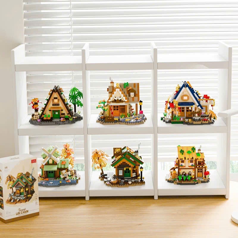 Mô Hình Lắp Ráp Đồ Chơi Ngôi Nhà Decor MZ-322-327