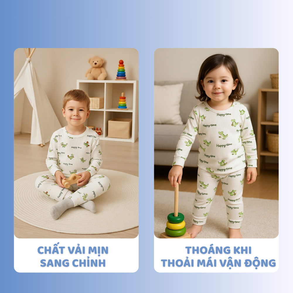 [À ƠI SHOP] Q54- set 3 bộ dài tay tăm hàn - a105.51