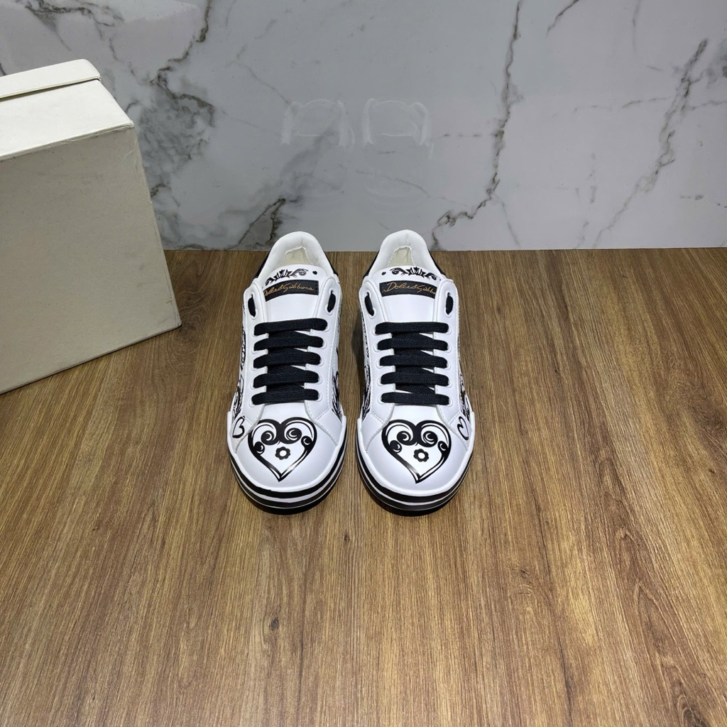 ⚡️[Hight Quality] Giày Sneakers D11H Co11etion With Full Box - Điểm Nhấn Dòng Chữ Đen Trắng Quanh Phối Màu Cao Cấp