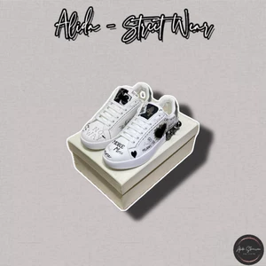⚡️[Hight Quality] Giày Sneakers D11H Por1of1no Ca1f Full Box - Điểm Nhấn Trái Tym Phối Màu Cao Cấp Bắt Mắt