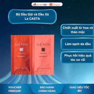 Bộ Dầu Gội và Dầu Xả La CASTA Shampoo & Conditioner Sachet 21