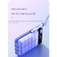 Màu tím 20000 mAh điện thoại di động sạc nhanh bốn dây trong một màn hình led hiển thị