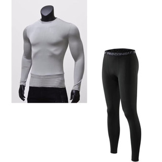 Combo bộ quần áo giữ nhiệt , chống nắng , tập gym cho  nam