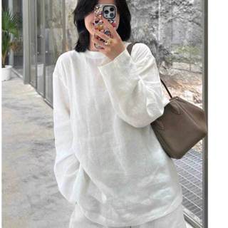 𝗠𝘆𝘀𝗲 𝗦𝗲𝘁 - |LY LINEN| - Set Linen áo cổ tròn + quần short basic