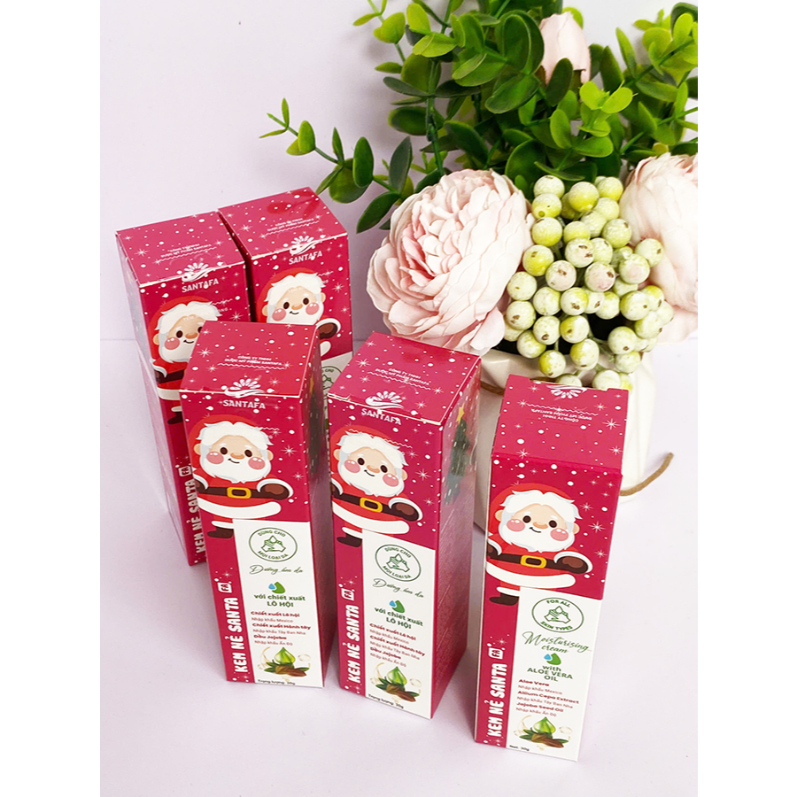 Kem Nẻ Dưỡng Ẩm Santafa Cho Bé, Hỗ Trợ Da Khô Nẻ, Nứt Gót, Chải Sần An Toàn Từ 6 Tháng Tuổi, Typ 30g