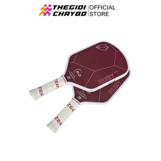 Vợt Pickleball Six Zero Ruby White And Red - Chính Hãng