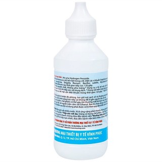 Nước oxy già VP 3% Vĩnh Phúc sát khuẩn vết thương (60ml)