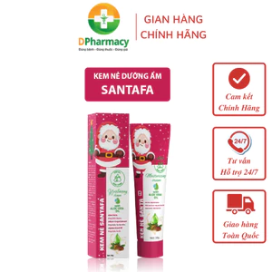 Kem Nẻ Dưỡng Ẩm Santafa Cho Bé, Hỗ Trợ Da Khô Nẻ, Nứt Gót, Chải Sần An Toàn Từ 6 Tháng Tuổi, Typ 30g