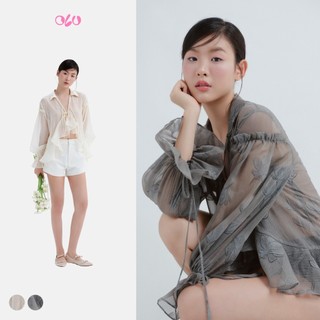 Áo OLV kiểu babydoll tay bồng xòe kiểu tiểu thư Cynara Maxi Top nhiều màu