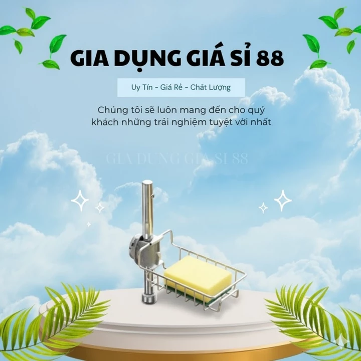 Kệ Để Đồ Rửa Bát Bằng Inox Size Lớn Siêu Tiện Dụng - Tiện Ích Cho Gia Đình