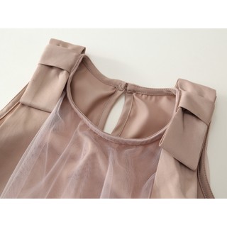 Váy Công Chúa Bé Gái Màu Hồng Pastel, Váy Bồng Bềnh Cao Cấp Mùa Hè, Phong Cách Tiểu Thư