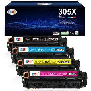Mực hộp máy in laser  305 305A - (CE410A CE411A CE412A CE413A) - Dùng cho máy HP M 451/ 475/ 375