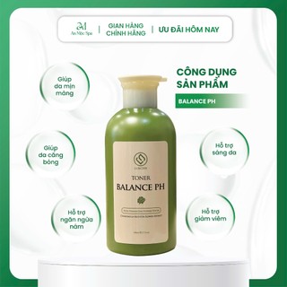 Nước Hoa Hồng Lurcinn Balance PH Toner Cỡ Lớn Cân Bằng Độ PH, Hỗ Trợ Dưỡng Ẩm 500ml  | An Mộc Spa