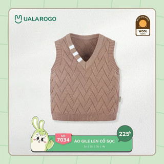 Áo gile len ualarogo sale 1-4y