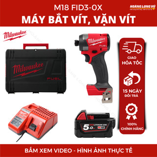 Máy bắt vít, vặn vít Milwaukee M18 FID3-0X (Milwaukee 2953 Gen 4 mới nhất). Bảo hành 12 tháng