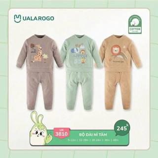 Bộ dài nỉ tăm ualarogo sale lẻ sz 36m(13-16kg), 48m(16-18kg)