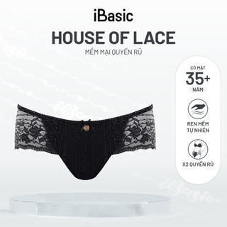 Quần lót ren nữ iBasic lưng vừa logo ren sang trọng gợi cảm PANW181