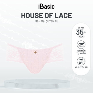 Quần lót ren nữ iBasic lưng vừa logo ren sang trọng gợi cảm PANW181