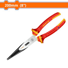 Kìm (kềm) mũi dài cách điện Wadfow 8" WPL2938