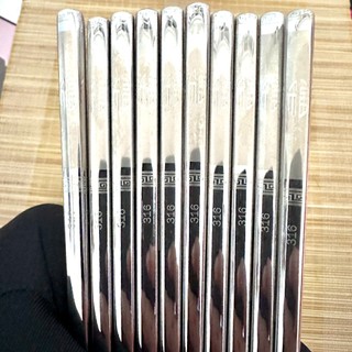 ( Phúc 316 ) Set 5 đôi 10 đôi  đũa BẠC  xám khắc chữa phúc  inox  316  loại tốt có hộp