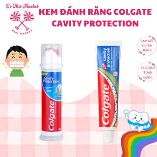 KEM ĐÁNH RĂNG COLGATE CAVITY PROTECTION - DẠNG ỐNG 124GR & DẠNG TUÝP 130GR - CÔ THƯ MARKET