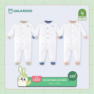 Bộ ss cài giữa bambo sz 3-6(5-7kg) sale