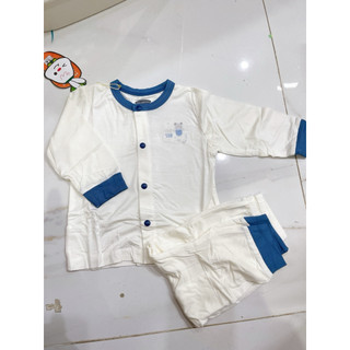 Bộ ss cài giữa bambo sz 3-6(5-7kg) sale