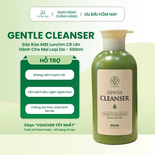 Sữa Rửa Mặt Lurcinn Cỡ Lớn Gentle Cleanser Dành Cho Mọi Loại Da 500ml | An Mộc Spa