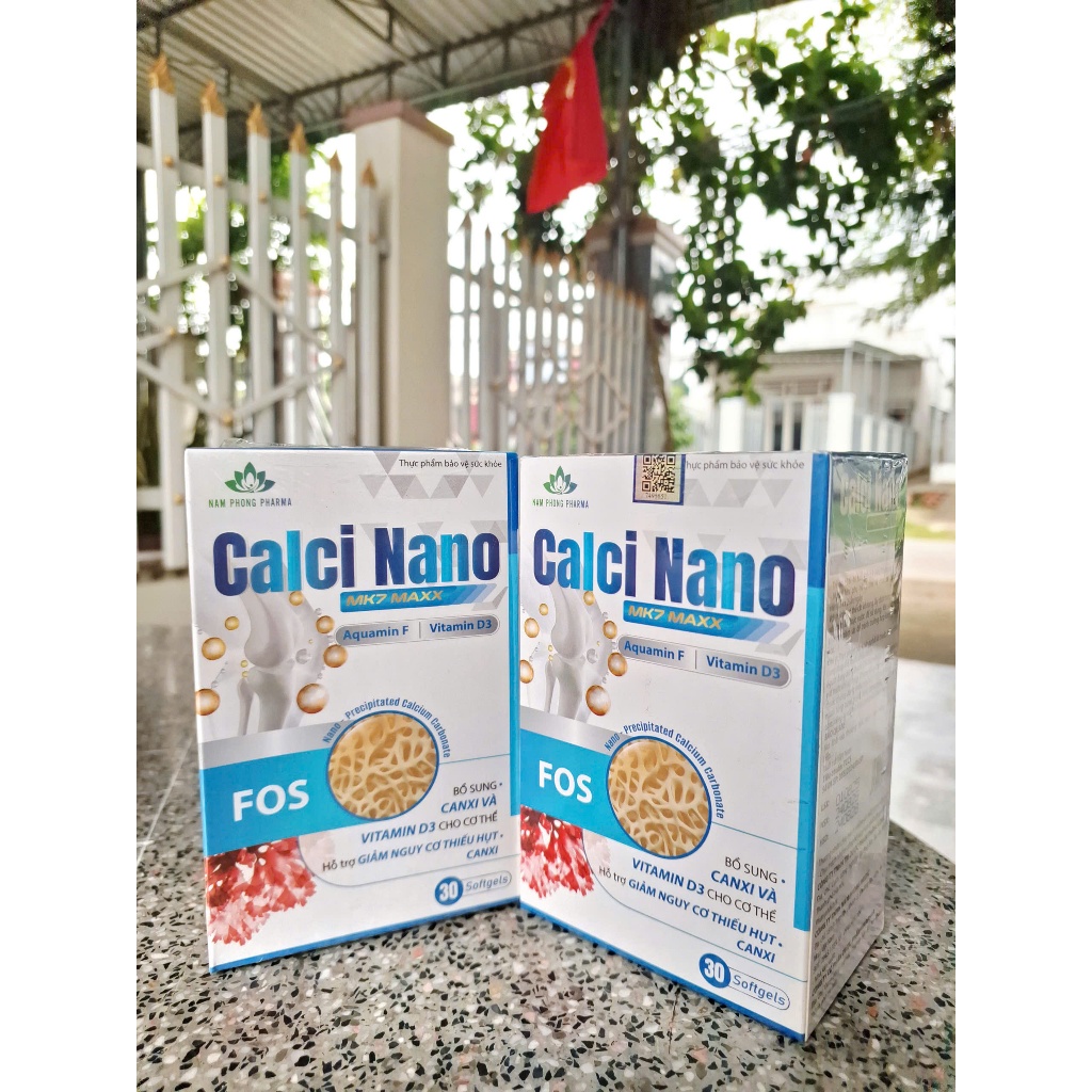 CANXI NANO, CANXI TẢO BIỂN ĐỎ, Canxi Hữu Cơ – Bổ sung canxi, giảm nguy cơ loãng xương