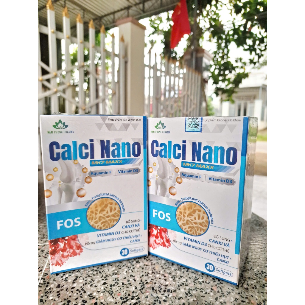 CANXI NANO, CANXI TẢO BIỂN ĐỎ, Canxi Hữu Cơ – Bổ sung canxi, giảm nguy cơ loãng xương