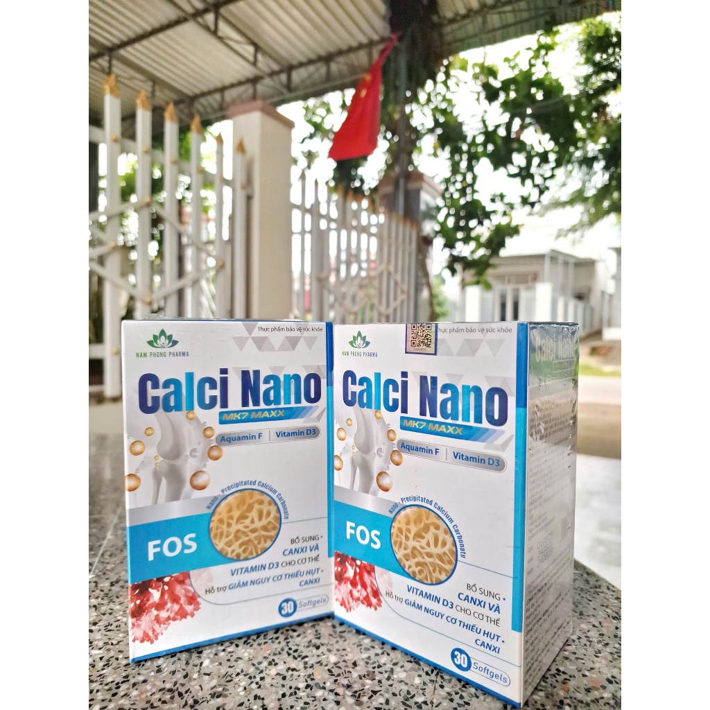 CANXI NANO, CANXI TẢO BIỂN ĐỎ, Canxi Hữu Cơ – Bổ sung canxi, giảm nguy cơ loãng xương