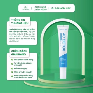Serum Chăm Sóc Da Mụn Da Dầu LURCINN AC Detox Prevent Acne 10ml
