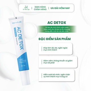 Serum Chăm Sóc Da Mụn Da Dầu LURCINN AC Detox Prevent Acne 10ml