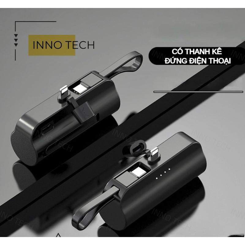 [Quà tặng nhỏ gọn trong lòng bàn tay] Pin dự phòng mini 5000mAh sạc nhanh hai đầu Quà tặng thời trang, tiện dụng cho b